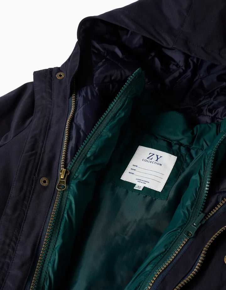 zippy - parka 3 in 1 bimbo/ragazzo
