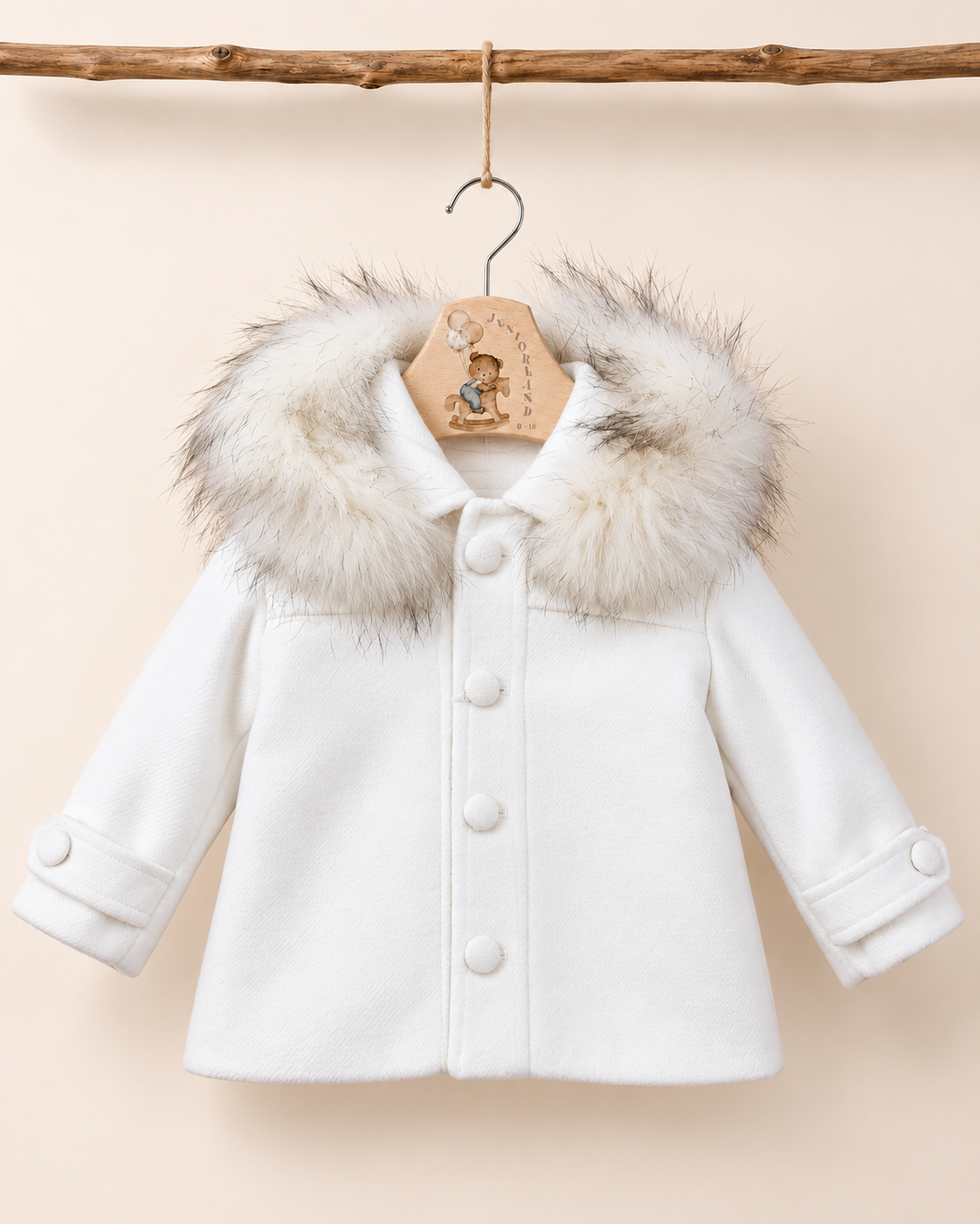 emanuel pris - cappotto neonato lui