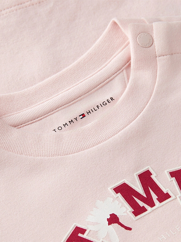 tommy hilfiger - t-shirt neonato lei