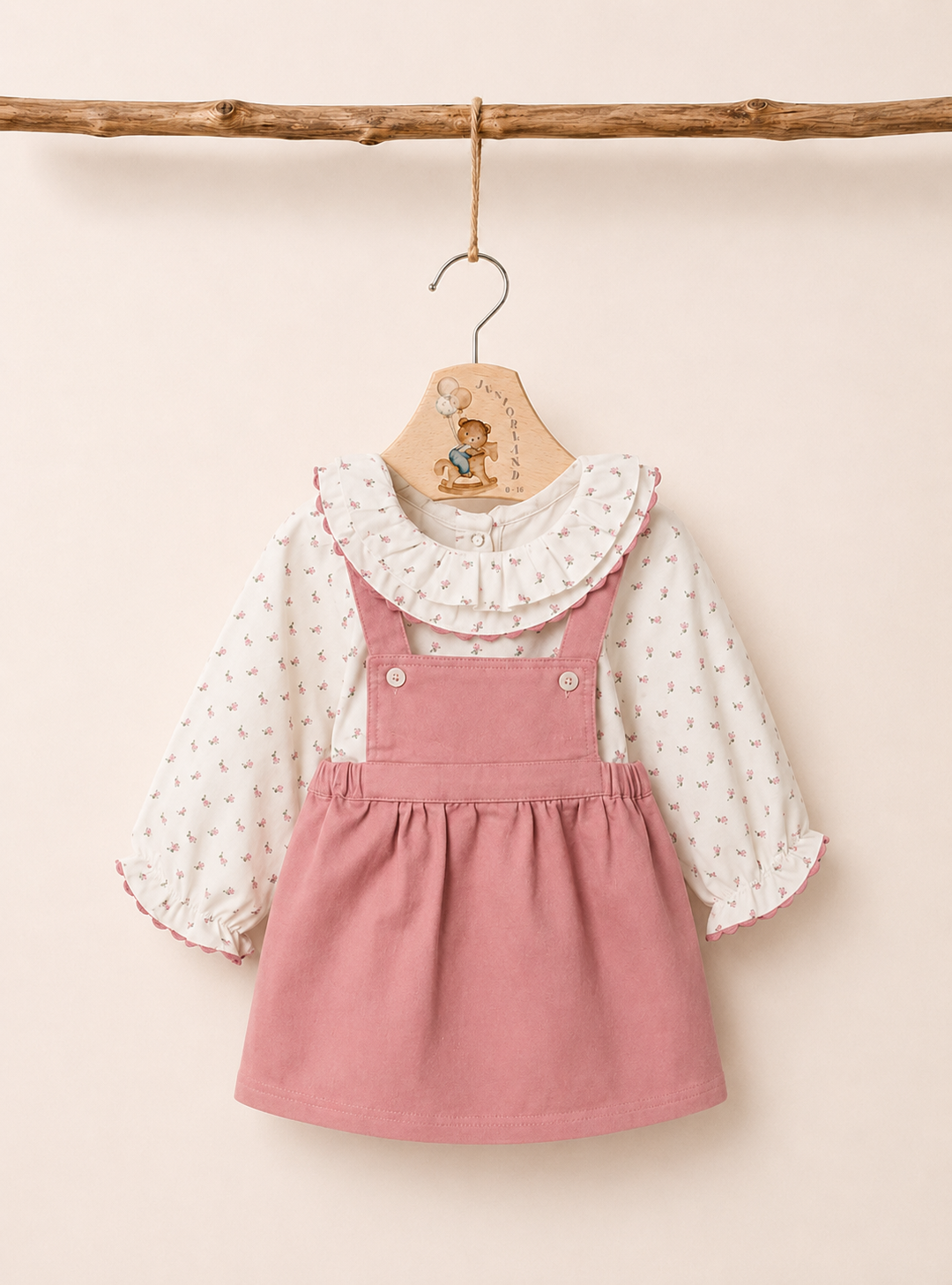 zippy - set body e salopette nascita