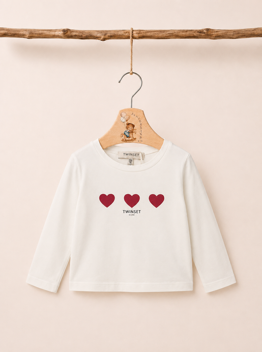 TWINSET - T-shirt neonato lei / bimba