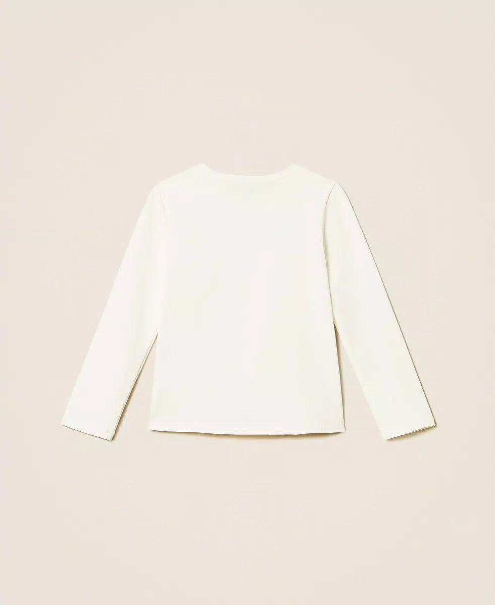 twinset - t-shirt neonato lei / bimba