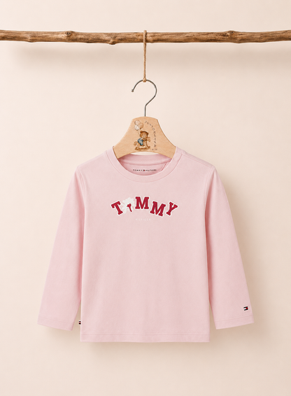 TOMMY HILFIGER - T-shirt neonato lei