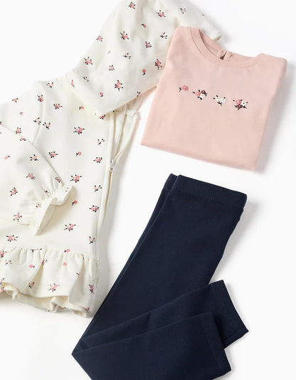 ZIPPY - Completo tre pezzi neonato lei