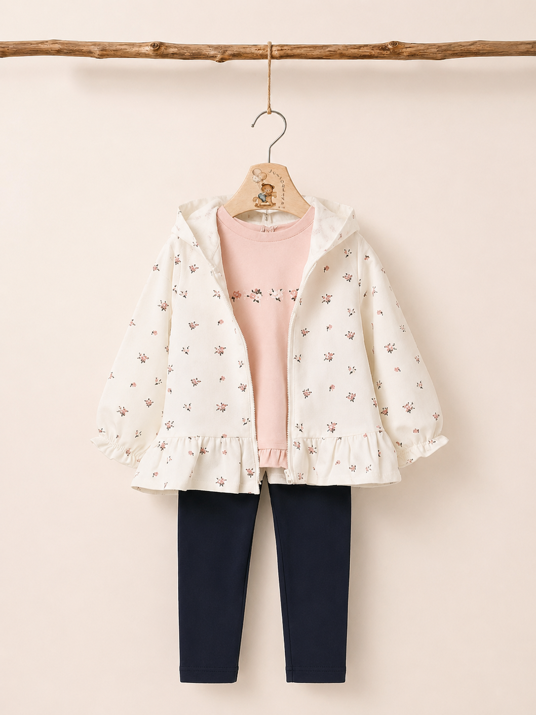 zippy - completo tre pezzi neonato lei