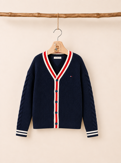 TOMMY HILFIGER - Cardigan ragazzo