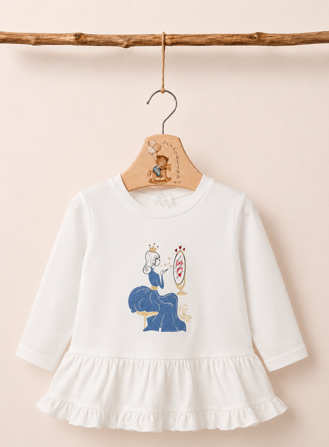 liu-jo - abito in felpa neonato lei / bimba