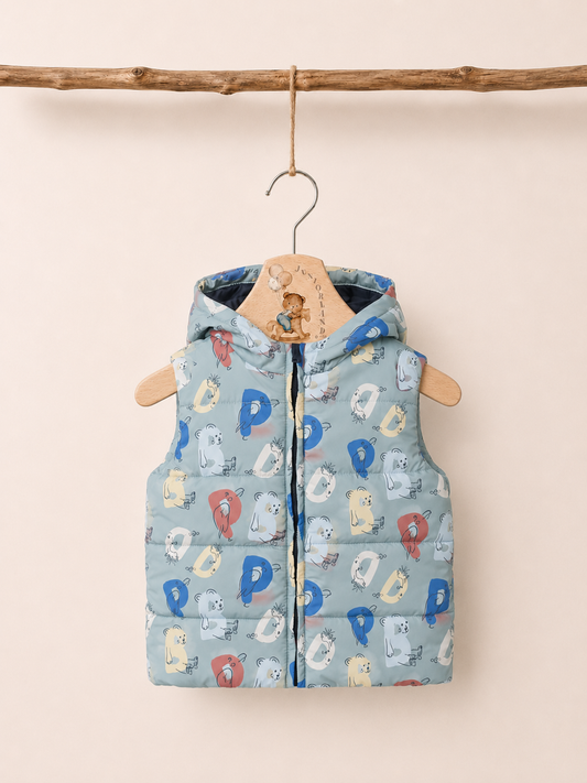 ZIPPY - Gilet neonato lui