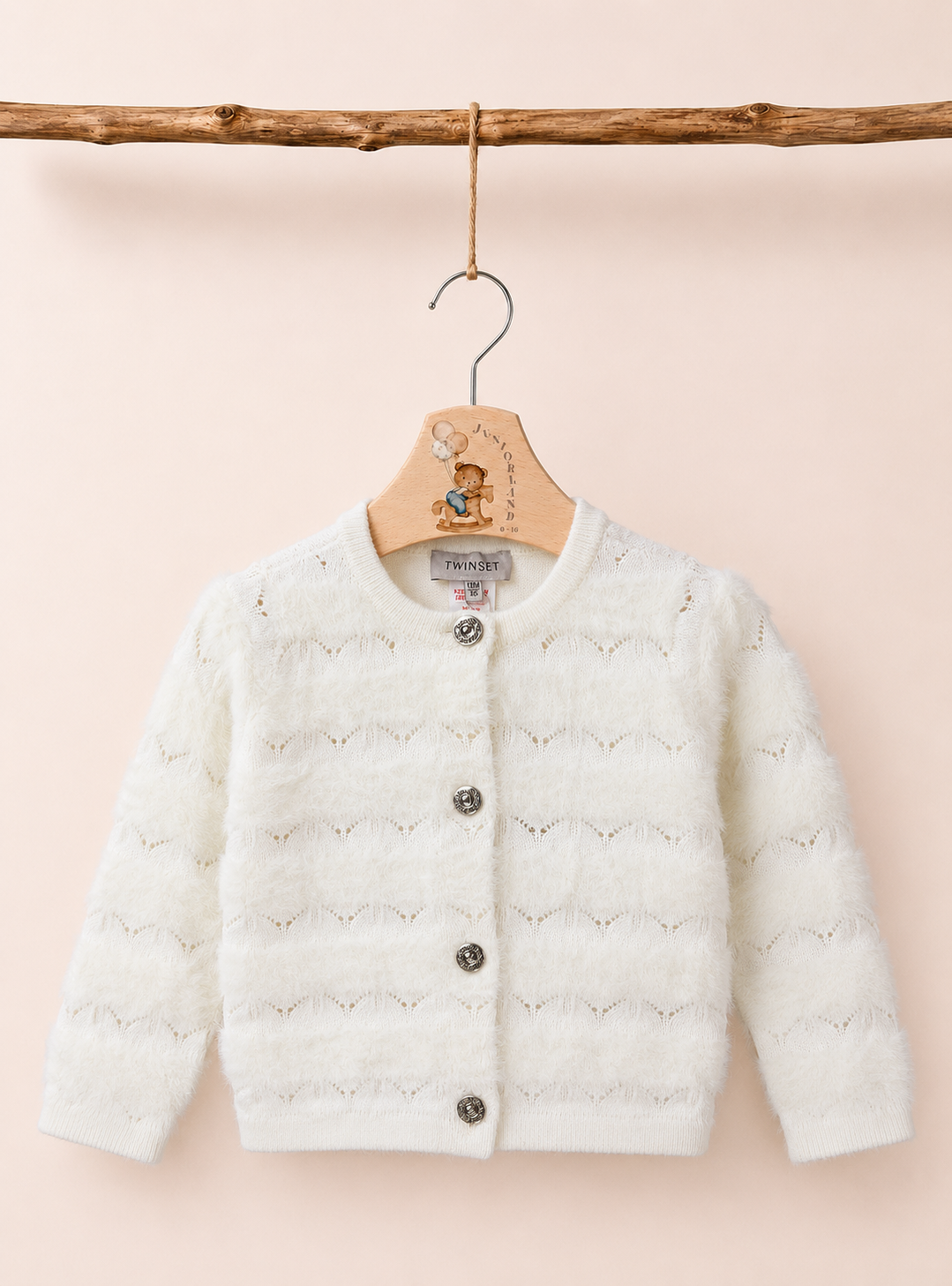 twinset - cardigan neonato lei / bimba