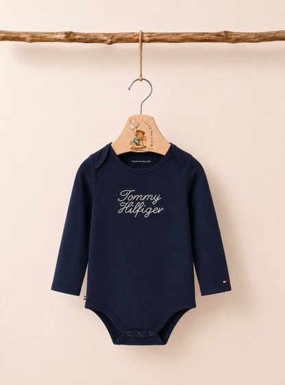 TOMMY HILFIGER - Body per neonato in cotone