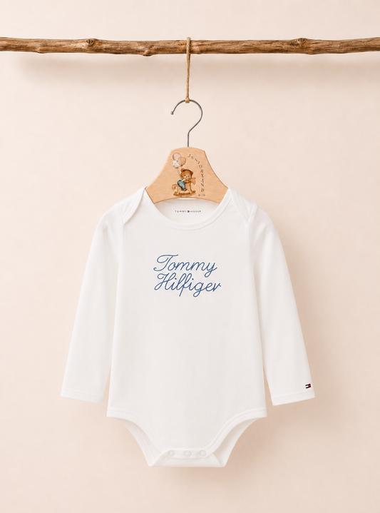 TOMMY HILFIGER - Body per neonato in cotone