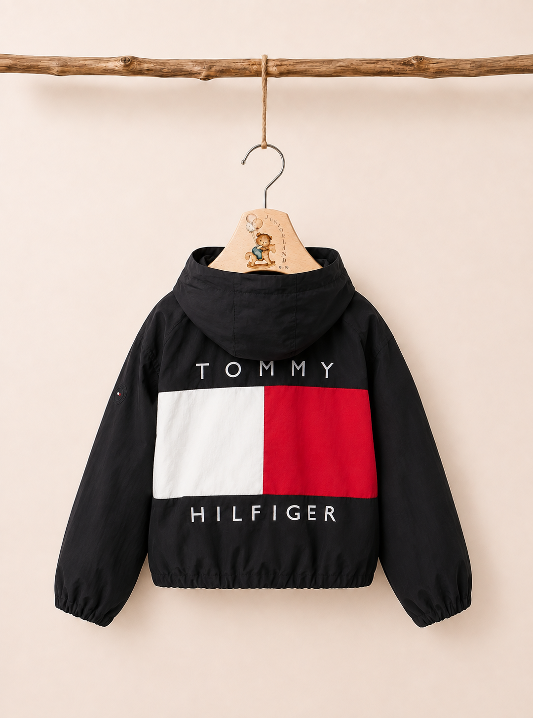 tommy hilfiger - giacca leggera bimba / ragazza