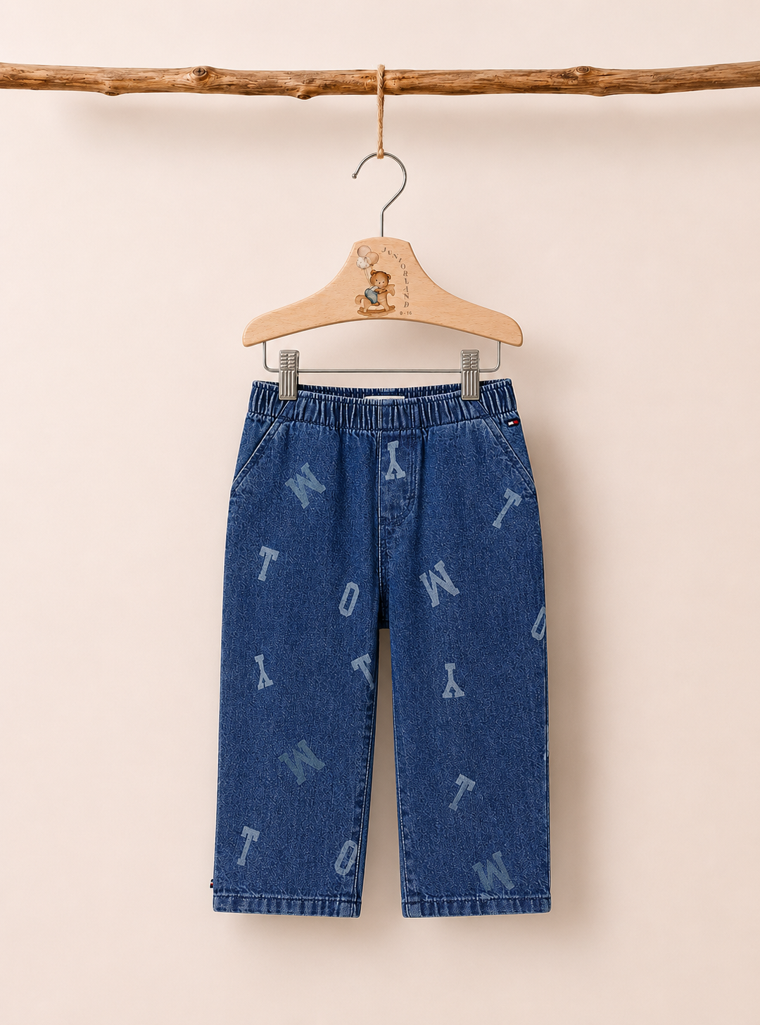 tommy hilfiger - jeans neonato lui