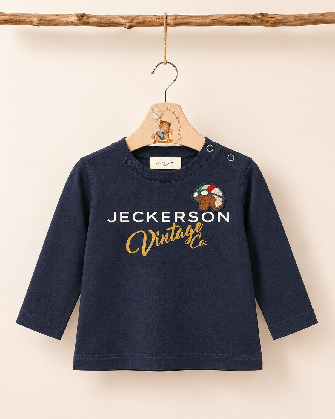 jeckerson - t-shirt neonato lui/bimbo