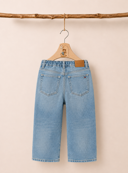 TOMMY HILFIGER - Jeans wide neonato / bimbo