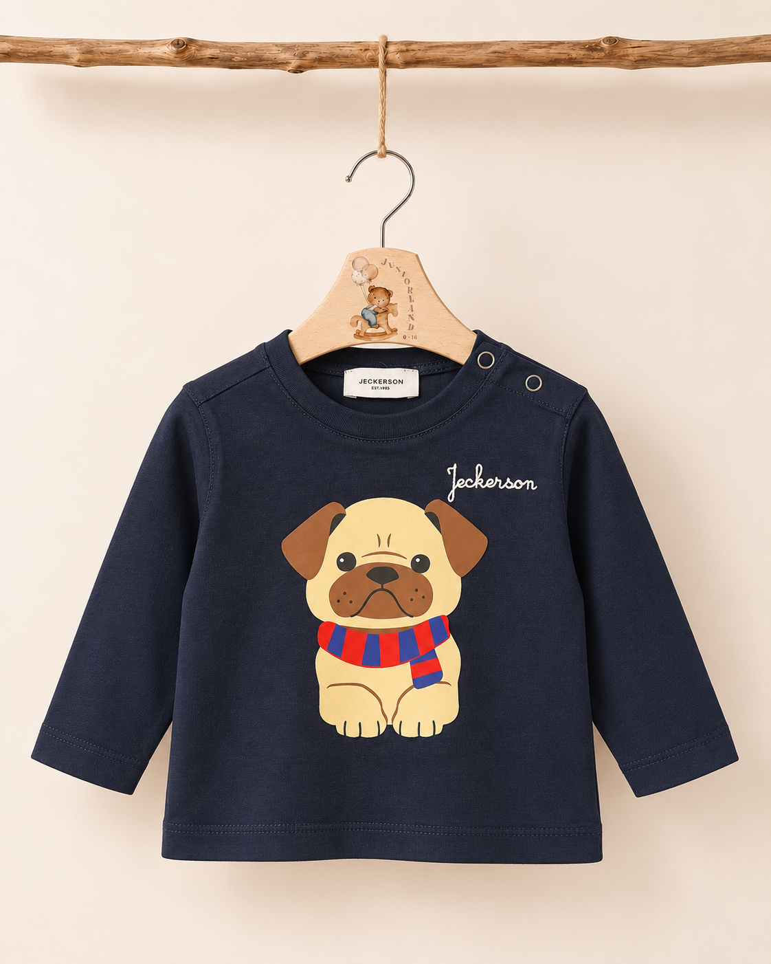 jeckerson - t-shirt neonato lui/bimbo