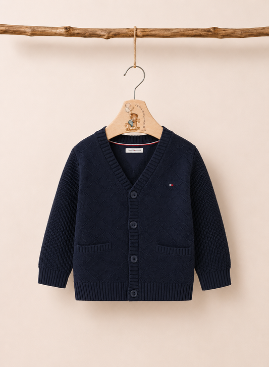 TOMMY HILFIGER - Cardigan neonato lui