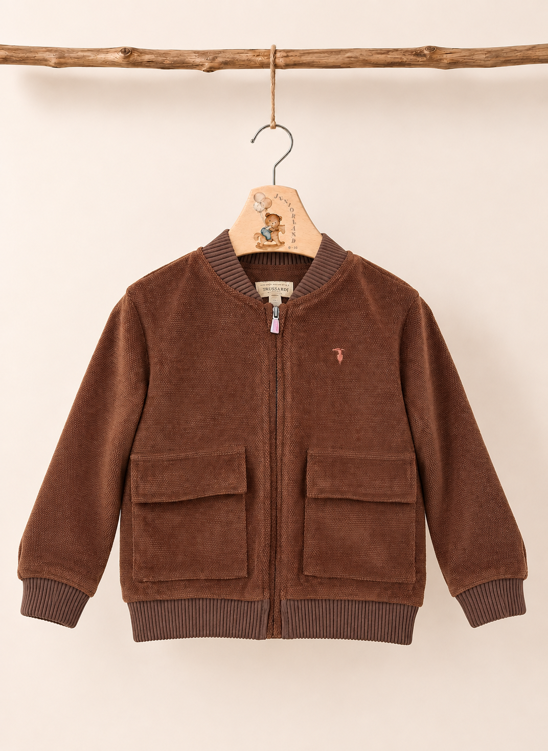 trussardi - giacca neonato lui/bimbo